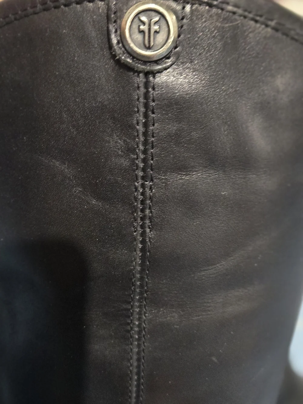 Frye Classic Tall Leather Riding Boot - Black